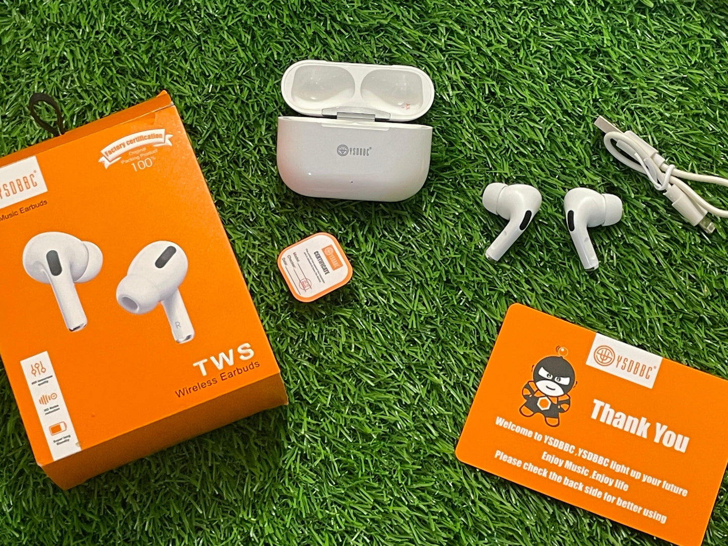 YSDBBC A3 Ear buds Wireless 5.3, High Bass Boosted.