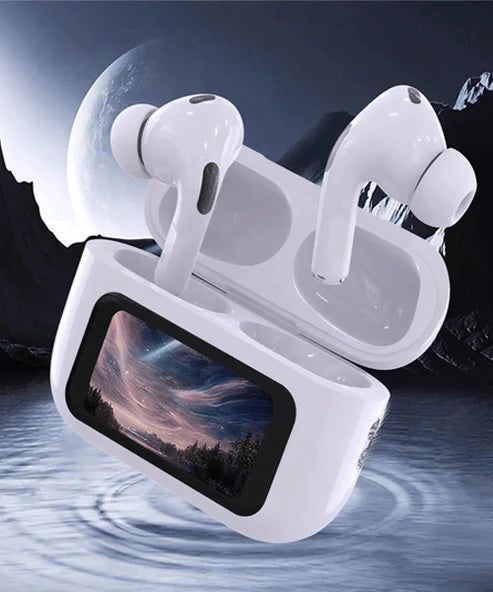 A9 Pro Earbuds With LCD Display